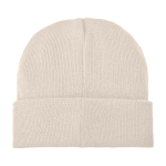 Bonnet publicitaire avec étiquette personnalisée Gorro Elevate™ Boreas couleur sable deuxième vue arrière