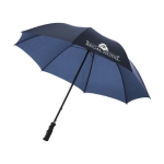 Parapluie personnalisable coloré de haute qualité Ø102 Tempest couleur bleu marine vue impression sérigraphique