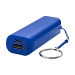 Batterie de secours colorée avec porte-clés 1.200 mAh Energy couleur bleu roi
