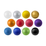 Balle anti-stress classique personnalisée en différentes couleurs Zen couleur argenté deuxième vue en couleurs