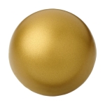 Balle anti-stress classique personnalisée en différentes couleurs Zen couleur doré