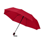 Parapluie personnalisable pliant de haute qualité Ø95 Downtown couleur rouge
