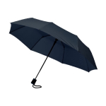 Parapluie personnalisable pliant de haute qualité Ø95 Downtown couleur bleu foncé