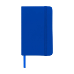Carnets de poche en couleur vive A6, pages lignées Notes couleur bleu roi deuxième vue frontale