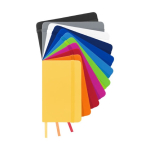 Carnets de poche en couleur vive A6, pages lignées Notes couleur bleu roi deuxième vue en couleurs