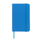 Carnets de poche en couleur vive A6, pages lignées Notes couleur bleu ciel deuxième vue frontale
