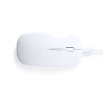 Souris sans fil en ABS recyclé avec design ergonomique Ergo Reciclo  troisième vue