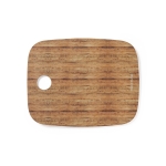 Planche à découper personnalisée en bois avec trou de suspension Wood couleur naturel  troisième vue