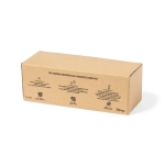 Kit de jardinage avec logo et trois types de graines Kit jardinage DIY couleur naturel sixième vue