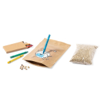 Pot avec graines de capucine et pastels pour colorier Kids Colors couleur naturel quatrième vue