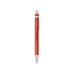 Stylo en bois naturel avec clip en métal et encre bleue Pulse Wood vue principale