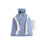 Sac en coton imprimé avec fermoir en cordon 120 g/m2 Little Presents