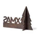 Décoration à personnaliser de noel avec sapin de noel Xmas Tree Wood couleur naturel  troisième vue