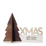 Décoration à personnaliser de noel avec sapin de noel Xmas Tree Wood vue principale