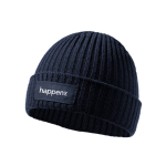 Bonnet à personnaliser en acrylique élastique avec étiquette Winter deuxième vue