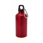 Petite gourde en aluminium aux couleurs vives 400ml Cruiser couleur rouge première vue