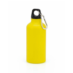 Petite gourde en aluminium aux couleurs vives 400ml Cruiser couleur jaune première vue