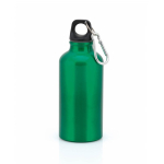 Petite gourde en aluminium aux couleurs vives 400ml Cruiser couleur vert première vue