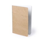 Cahier de poche A5 écologiques personnalisés Pages lignées A5 Journal couleur naturel première vue