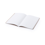 Cahier de poche A5 écologiques personnalisés Pages lignées A5 Journal couleur naturel deuxième vue