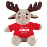 Peluche Rudolph couleur rouge première vue