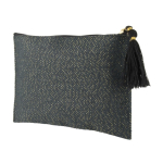 Trousse de toilette en jute haute densité à détails dorés Jute Sparkly première vue