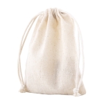 Jeu de pièces en bois avec numéros dans une pochette en coton Numbers couleur naturel troisième vue