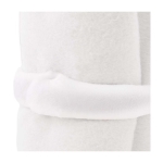 Couverture pour enfants fixée à une peluche lapin blanc Rabbit couleur blanc troisième vue