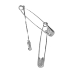 Trousse de secours personnalisée en boîte en fer-blanc Security couleur argenté vue détail 5 