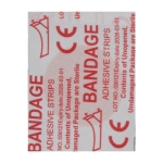 Trousse de secours personnalisée en boîte en fer-blanc Security couleur argenté vue détail 11