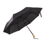 Parapluie pliant à ouverture manuelle en plastique recyclé Ø95 Reuse couleur noir première vue