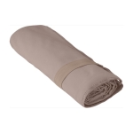 Serviette avec élastique pour un pliage facile Microfibre RPET couleur beige première vue