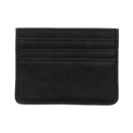 Porte-cartes en similicuir avec 3 poches et protection RFID Pocket couleur noir première vue