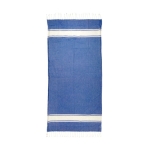 Serviette paréo de différentes couleurs avec décoration Pareo Maui couleur bleu troisième vue