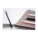 Stylo personnalisés en aluminium avec corps laqué à l'encre bleue Lake deuxième vue