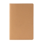 Carnet en papier de pierre éco A5 avec des pages lisses Eco Paper couleur naturel première vue
