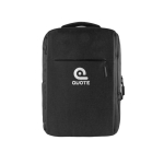 Sac à dos pour ordinateur avec USB et sangle pour valise BusinessPro couleur noir quatrième vue