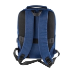 Sac à dos pour ordinateur avec USB et sangle pour valise BusinessPro couleur bleu vue détail 6