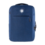 Sac à dos pour ordinateur avec USB et sangle pour valise BusinessPro couleur bleu vue détail 2