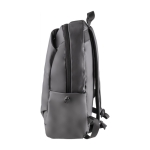 Sacs à dos personnalisables imperméables avec poches AdaptWeather couleur gris vue détail 4