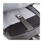 Sacs à dos personnalisables imperméables avec poches AdaptWeather couleur gris quatrième vue