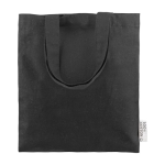 Sac événementiel en coton avec poignées de 30 cm 120 g/m2 Tote Small couleur noir