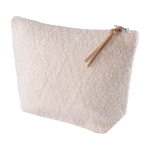 Trousse de toilette en coton et polyester toucher doux 375 g/m² Sheepy couleur beige première vue