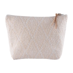 Trousse de toilette en coton et polyester toucher doux 375 g/m² Sheepy couleur beige troisième vue