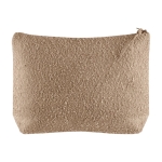 Trousse de toilette coton et polyester à texture bouclée 375 g/m² Sand couleur beige deuxième vue