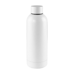 Gourde en acier au design impeccable avec logo 750 ml Routine couleur blanc première vue
