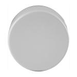 Gourde en acier au design impeccable avec logo 750 ml Routine couleur blanc troisième vue