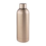 Gourde en acier au design impeccable avec logo 750 ml Routine couleur doré première vue