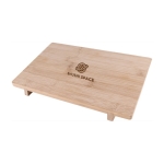 Planches à sushi personnalisées avec logo et supports Sushi couleur naturel deuxième vue