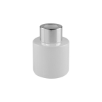 Coffret aromatique avec diffuseur 50 ml et bougie parfumée Wellness couleur blanc troisième vue